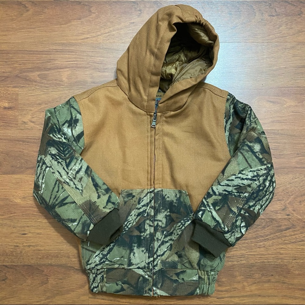 Outdoor Habitat Camouflaged Camel Outdoor Jacket